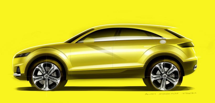 Эскиз Audi TT Offroad Concept 2014 года  (фото 17 из 34)